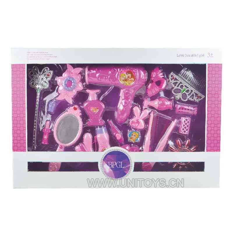 B/O BEAUTY SET,W/LIGHT&MUSIC,W/BUTTON BATERY