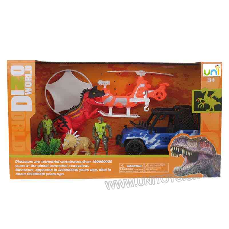 MANUAL DINOSAUR SET
