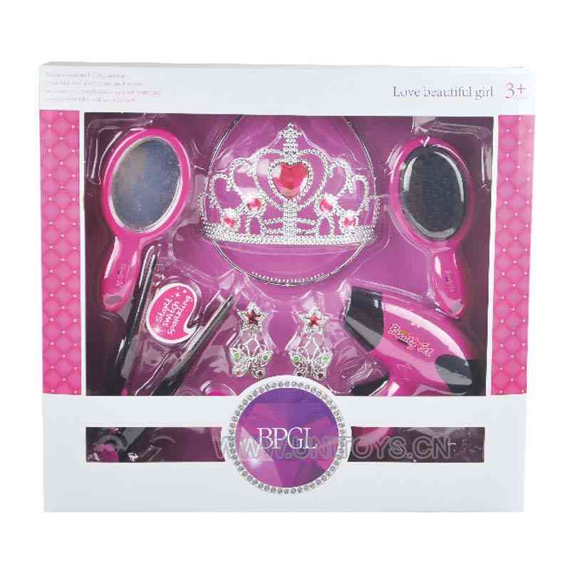 BEAUTY SET,W/LIGHT,W/BUTTON BATTERY
