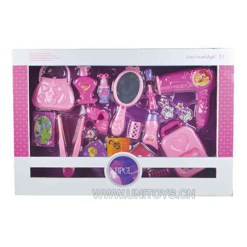 B/O BEAUTY SET,W/LIGHT&MUSIC,W/BUTTON BATTERY