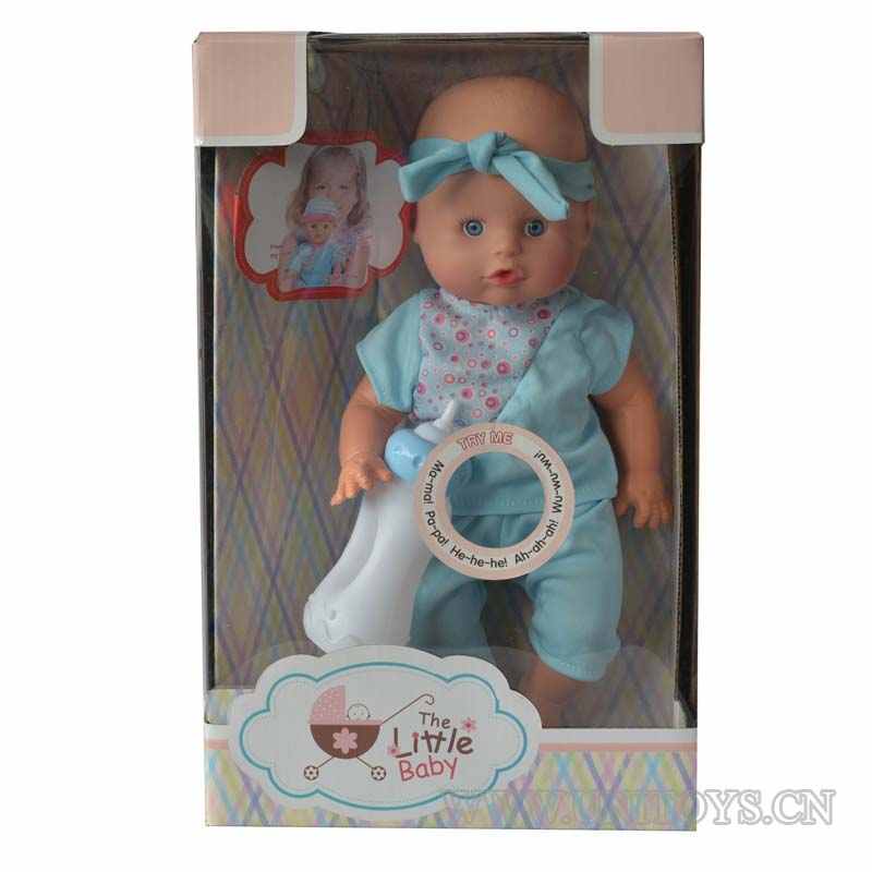 12''BOY DOLL,W/IC &BUTTON BATTERY