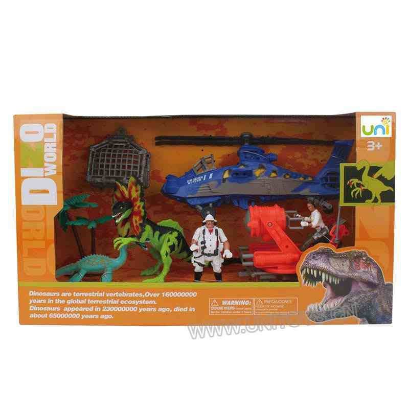 MANUAL DINOSAUR SET