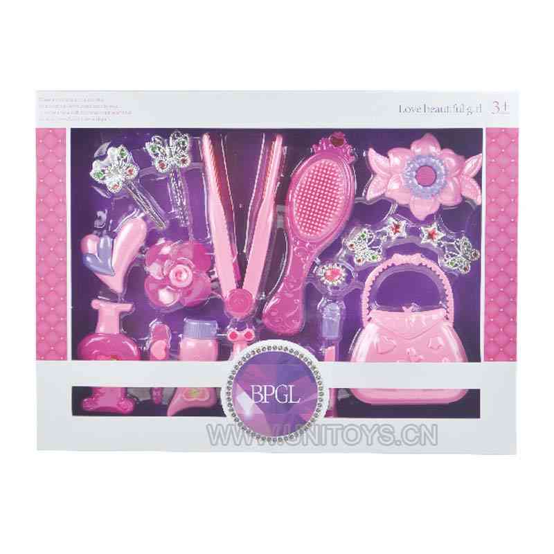 BEAUTY SET,W/LIGHT,W/BUTTON BATTERY
