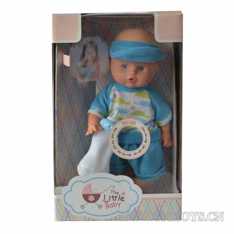 12''BOY DOLL,W/IC &BUTTON BATTERY