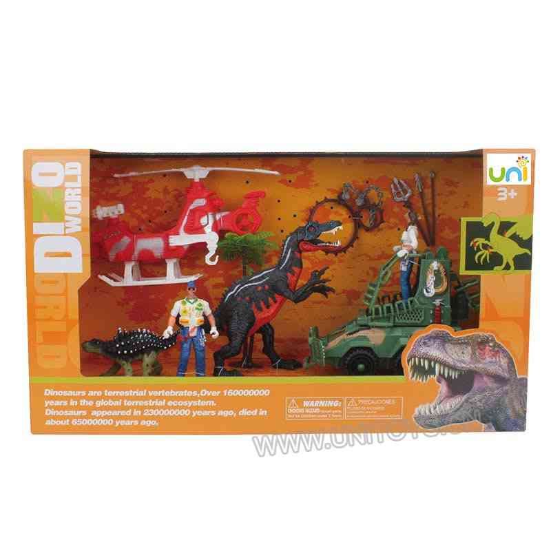MANUAL DINOSAUR SET