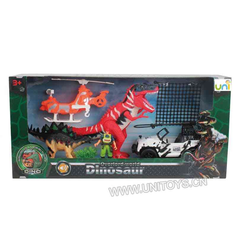 B/O DINOSAUR SET,W/LIGHT & MUSIC