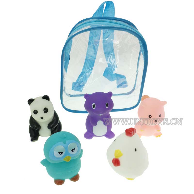 SQUEAK ANIMALS SET(5 PCS)