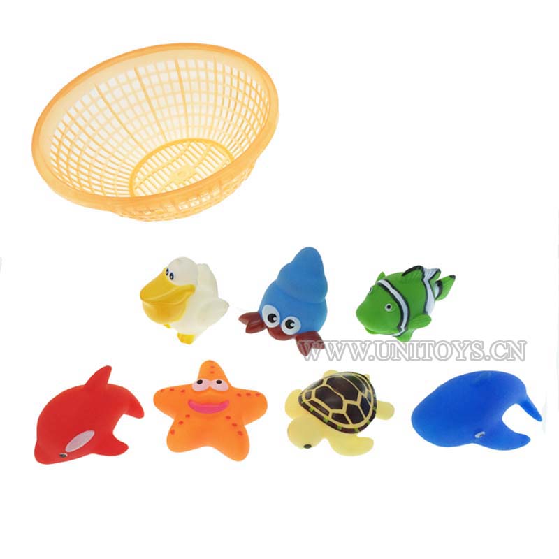 SQUEAK ANIMALS SET(8 PCS)