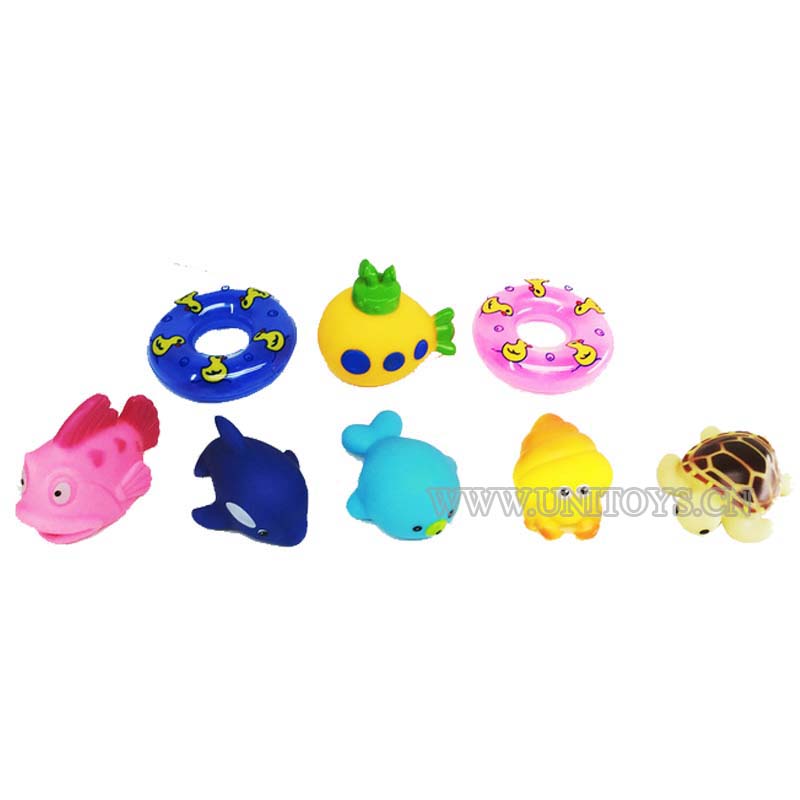 SQUEAK ANIMALS SET(8 PCS)