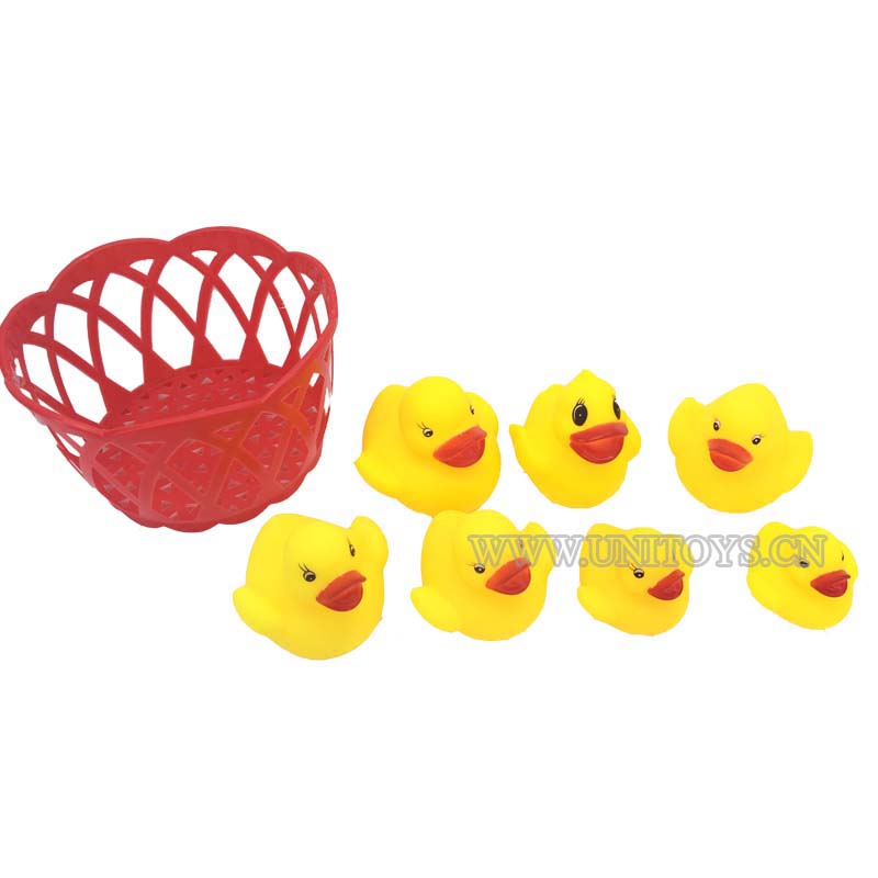 SQUEAK DUCK SET(8 PCS)