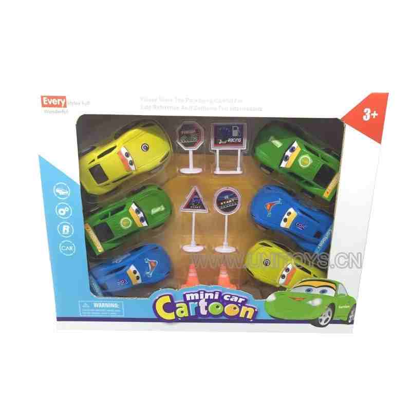 P/B CAR SET,6PCS/BOX