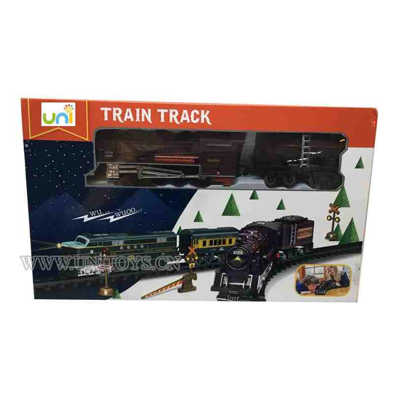 B/O RAILWAY SET,2ASST(225CM)