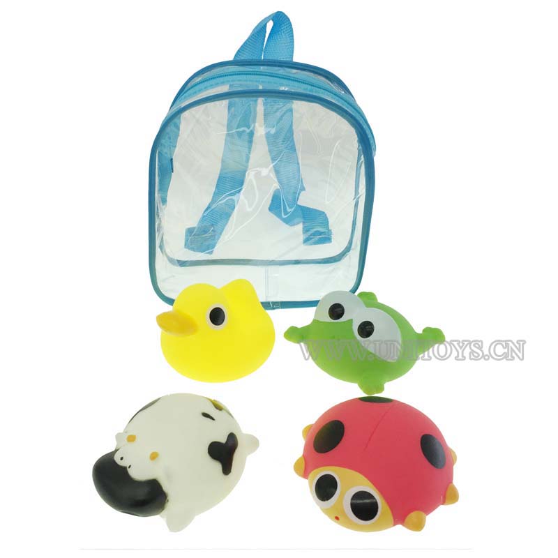 SQUEAK ANIMALS SET(4 PCS)