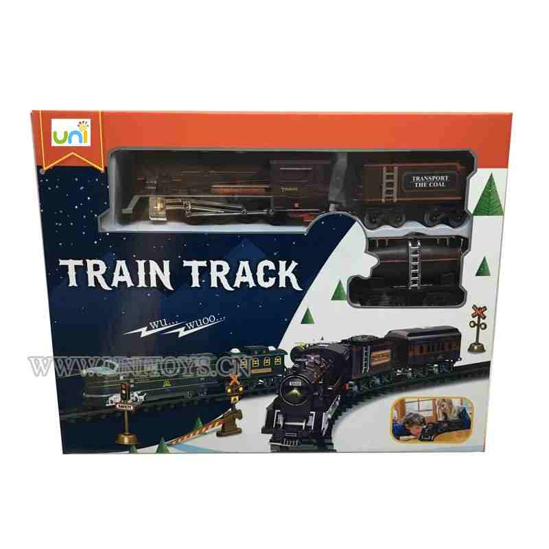 B/O RAILWAY SET,3ASST(275CM)