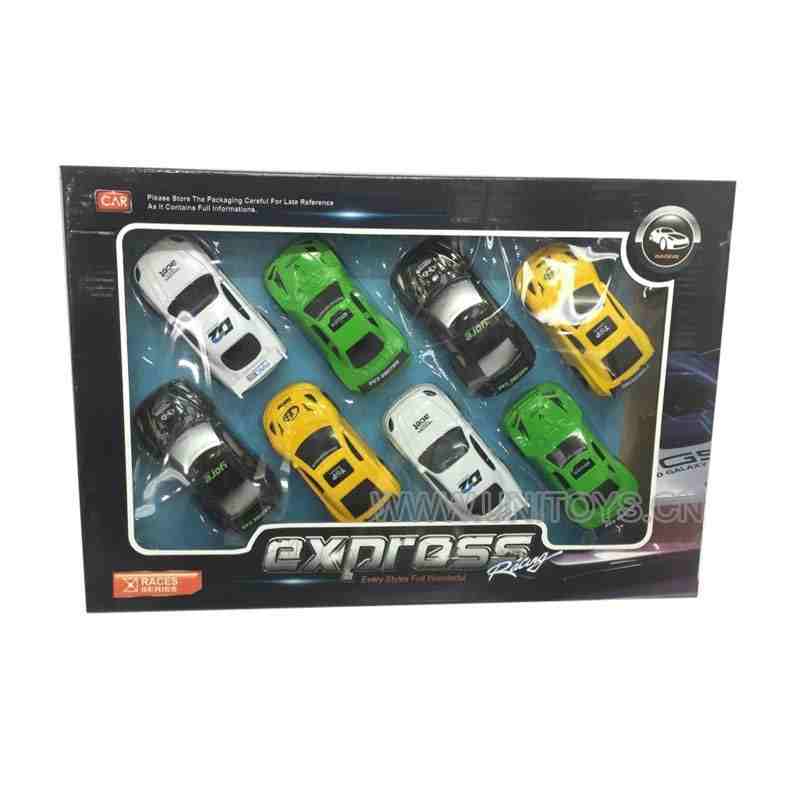 P/B CAR SET,8PCS/BOX