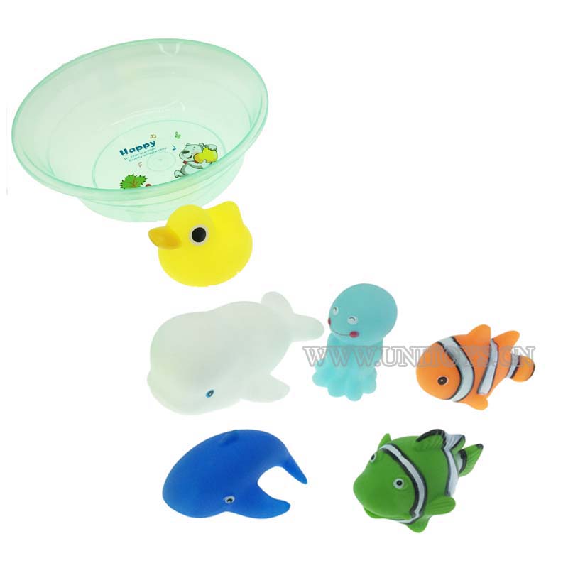 SQUEAK ANIMALS SET(7 PCS)