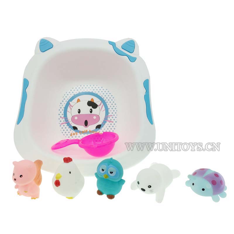 SQUEAK ANIMALS SET(7 PCS)