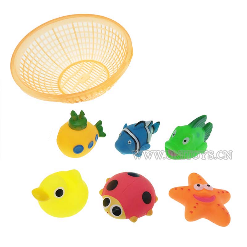 SQUEAK ANIMALS SET(7 PCS)