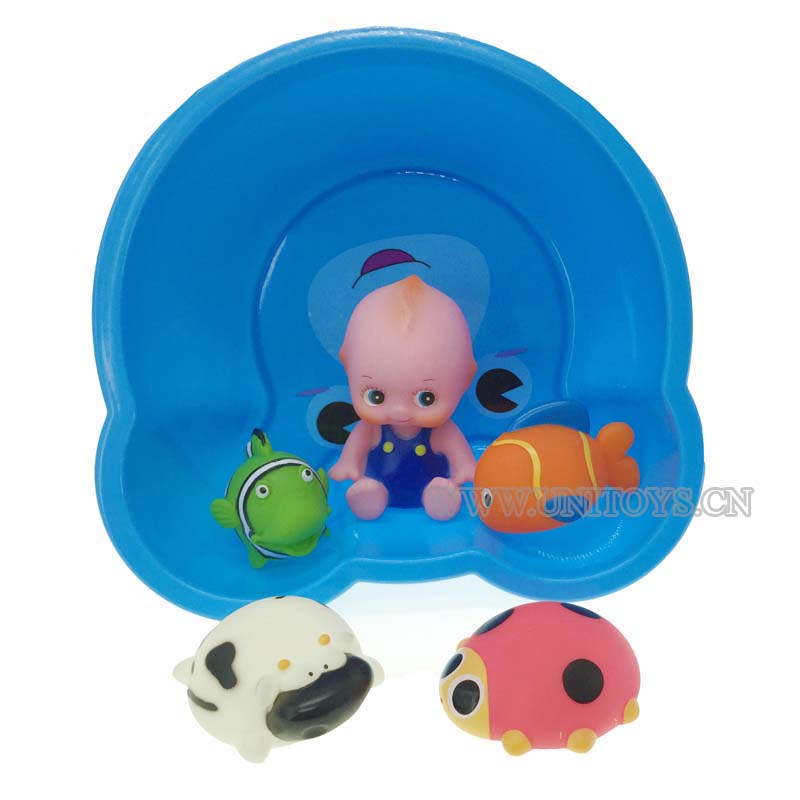 SQUEAK ANIMALS SET(6 PCS)