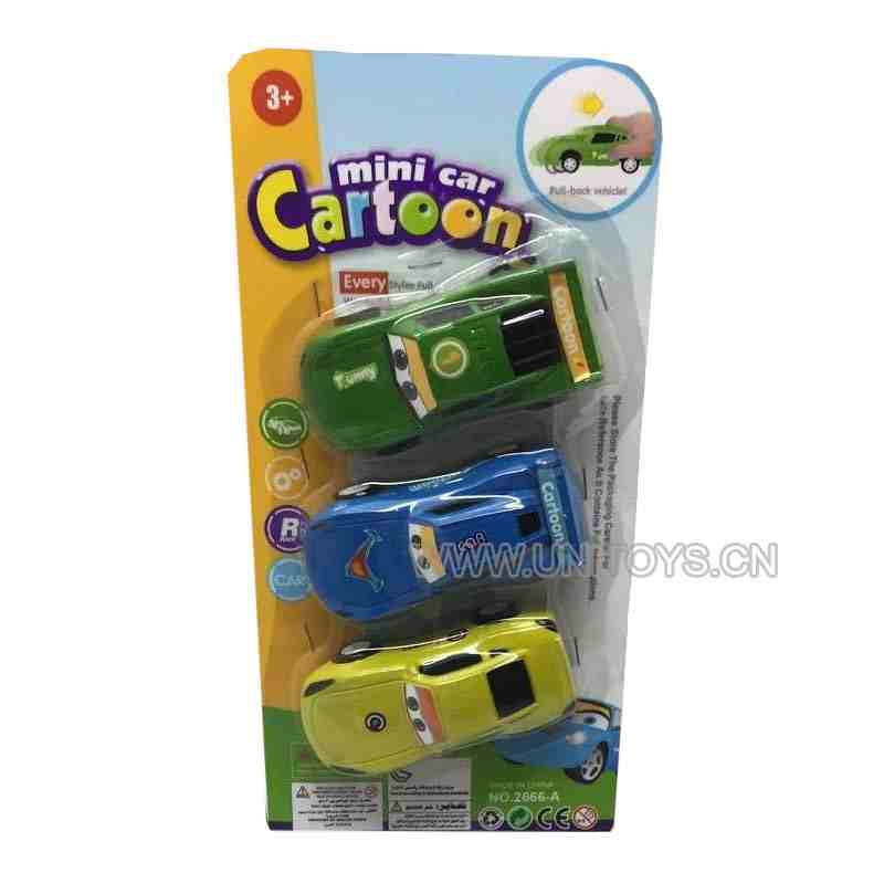P/B CAR SET,3PCS/CARD