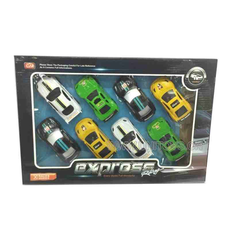 P/B CAR SET,8PCS/BOX