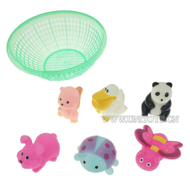 SQUEAK ANIMALS SET(7 PCS)