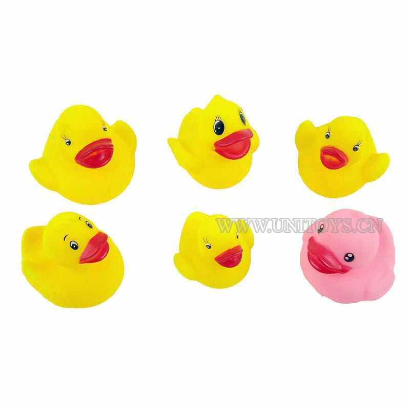 SQUEAK BATH TOY SET(6PCS)
