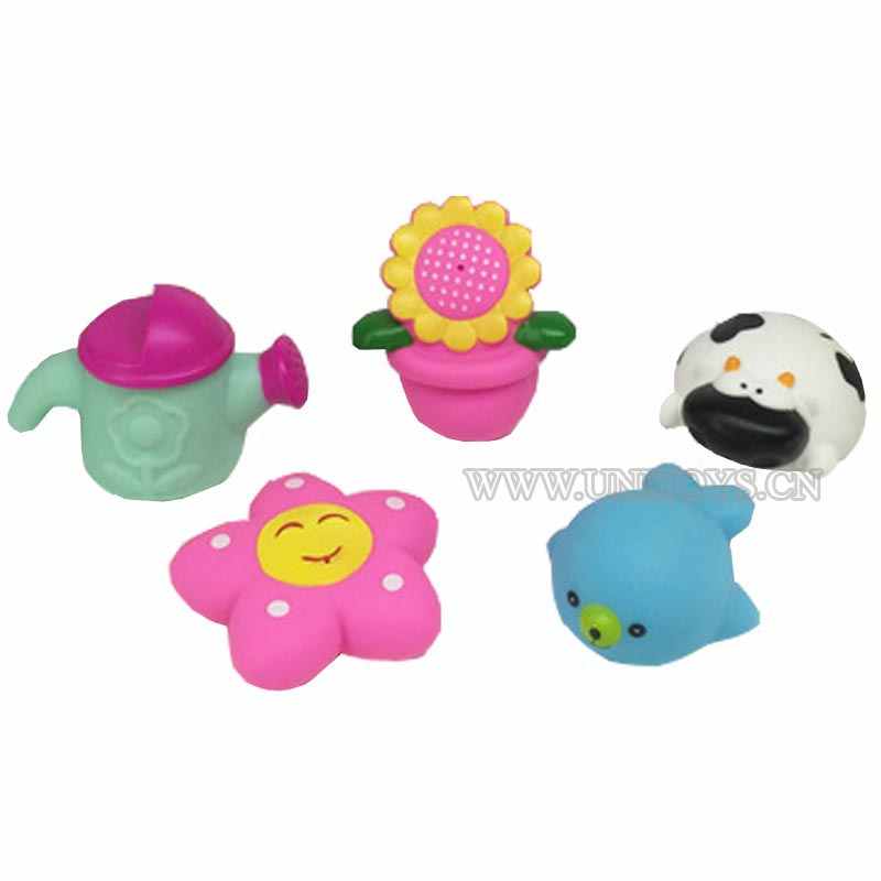 SQUEAK BATH TOY SET(5PCS)