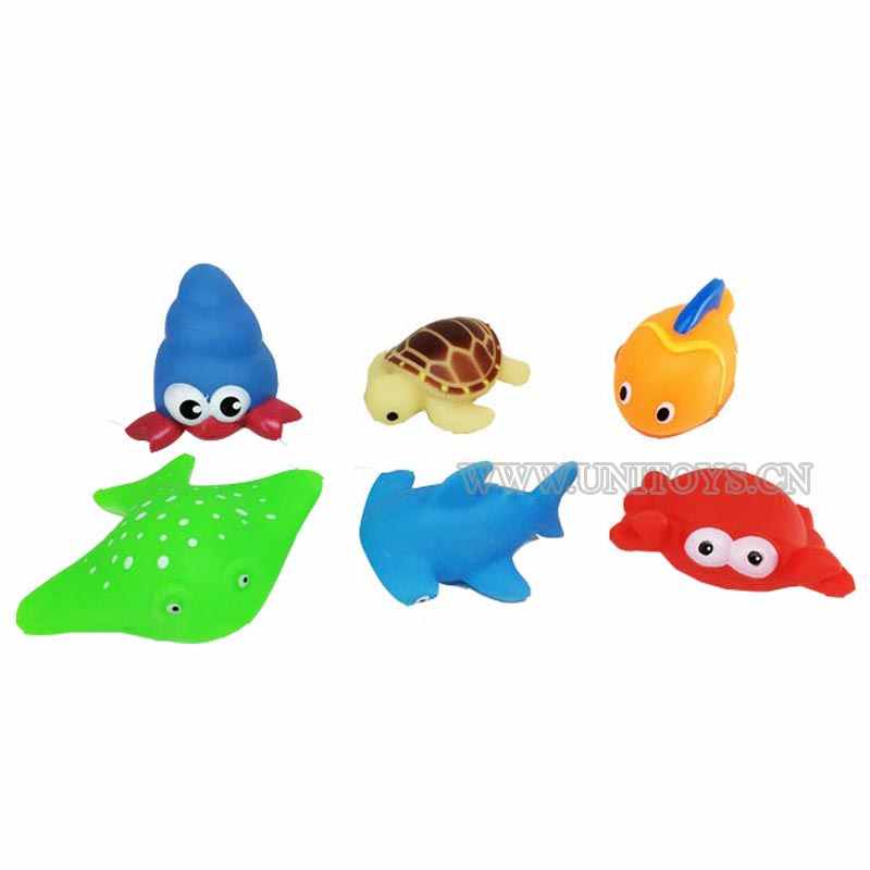 SQUEAK ANIMALS SET(6 PCS)