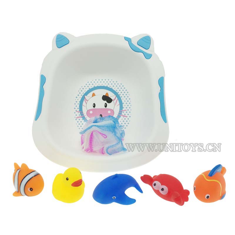 SQUEAK ANIMALS SET(7 PCS)