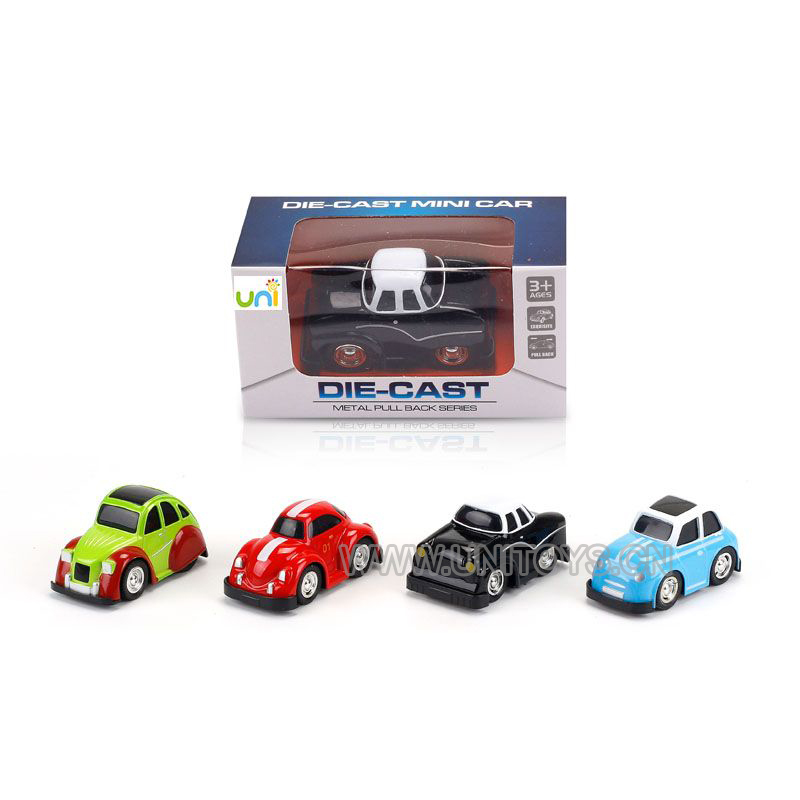 P/B METAL CAR,4ASST