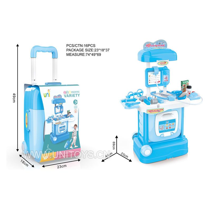 DOCTOR SET,W/LIGHT&SOUND&BUTTON BATTERY