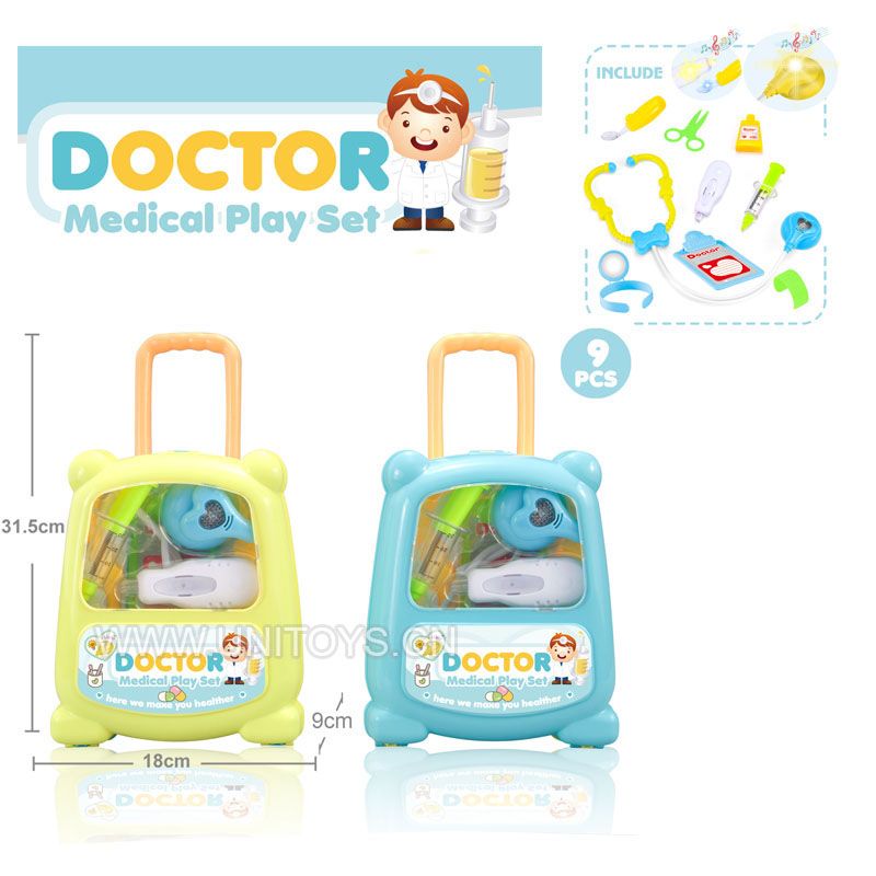 DOCTOR SET,W/LIGHT&MUSIC,W/BUTTON BATTERY