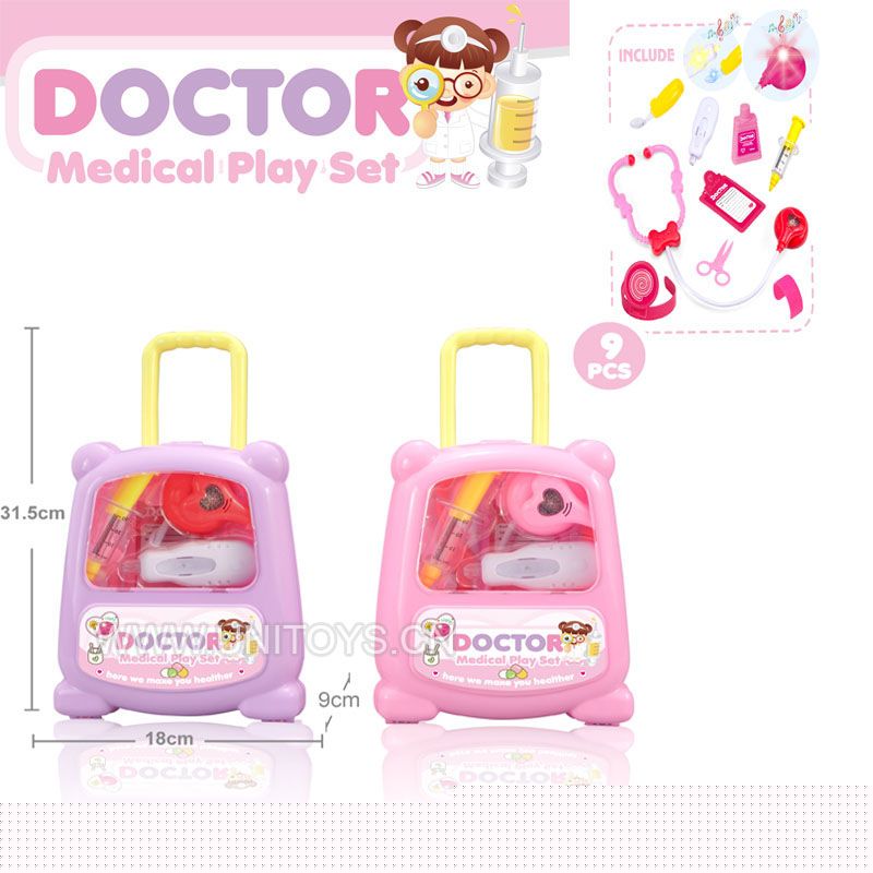 DOCTOR SET,W/LIGHT&MUSIC,W/BUTTON BATTERY