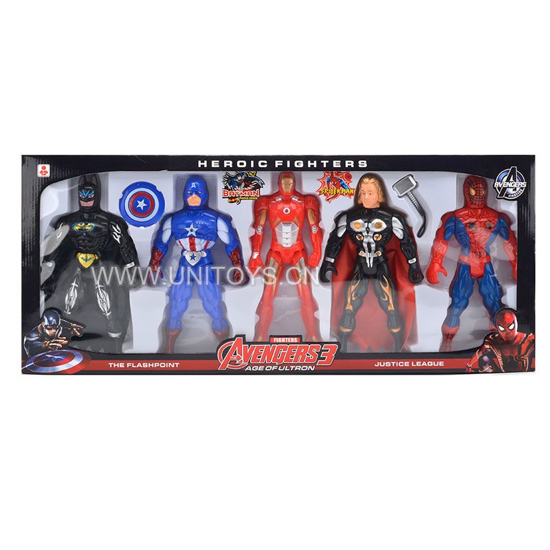 HERO SET,W/LIGHT,W/BUTTON BATTERY