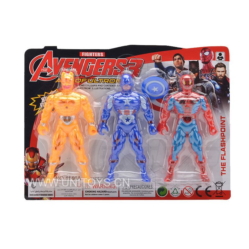 HERO SET,W/LIGHT,W/BUTTON BATTERY
