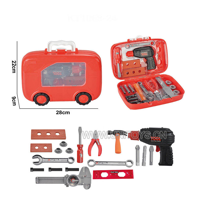 PLASTIC BOX B/O TOOL SET