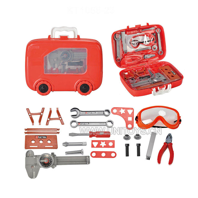 PLASTIC BOX TOOL SET